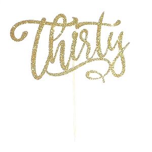 Thirty Cake Topper
